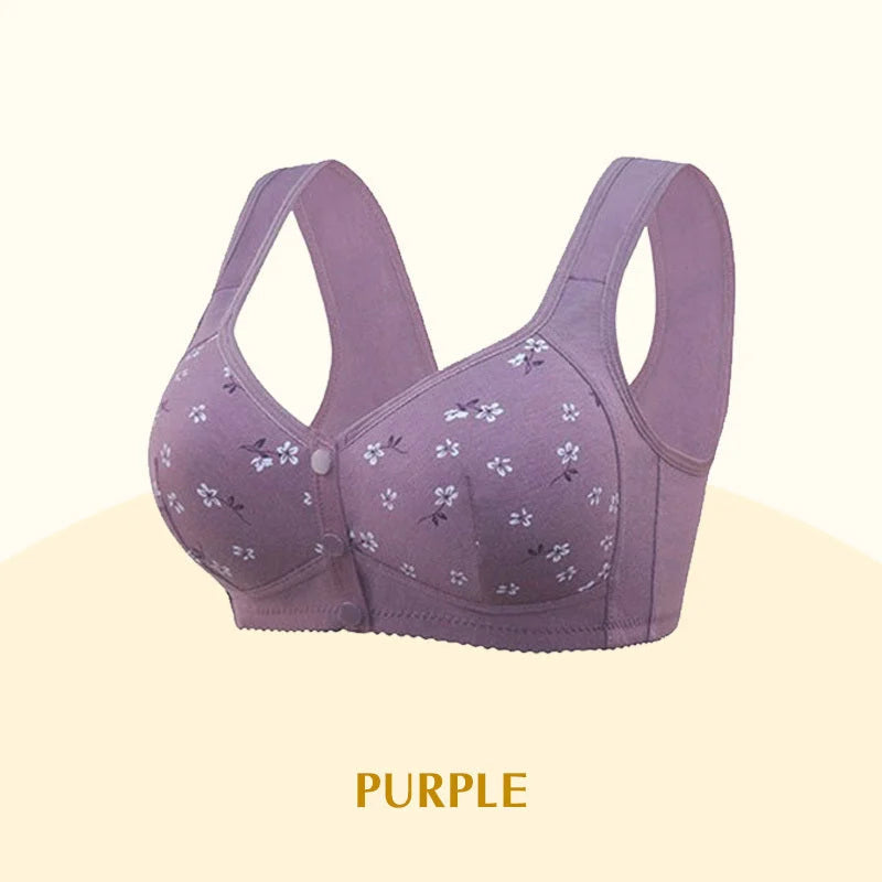 2025 New Anti Sagging Front Open Button Bra