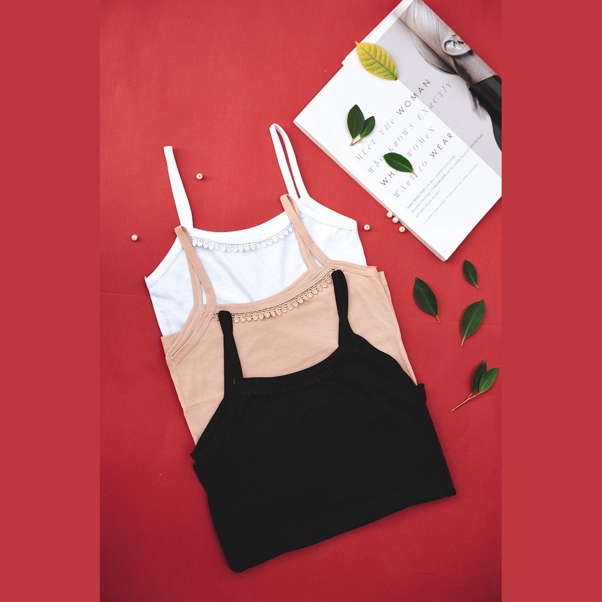 Pack of 3 Camisoles
