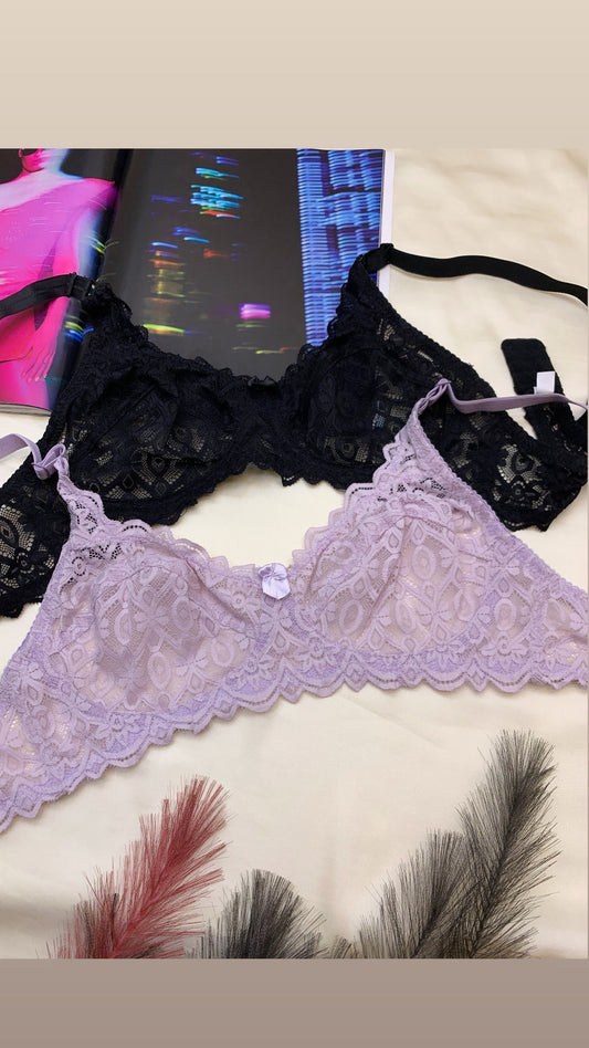 (32-36)  Pack Of 2 Daily Wear Summer bra (032)